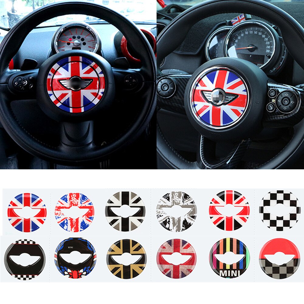 3D Steering Wheel Center Flag
