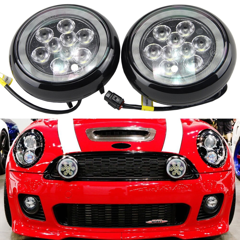 R56 Mini LED Halo Rally Spotlights